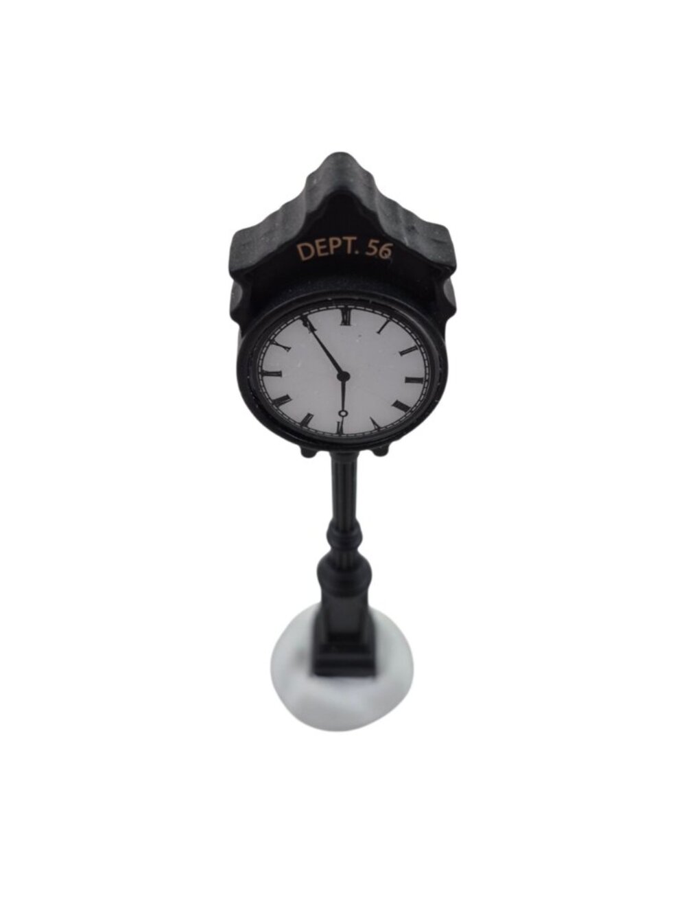 Department 56 Town Clock Village Accessory 4054645 Metal Resin Retired Boxed - Picture 2 of 10